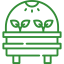 Icon for green technology
